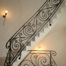 Média réf. 120 (1/15): Rampe d'escalier, style Classique et baroque, modèle ranelagh