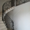 Média réf. 121 (3/15): Rampe d'escalier, style Classique et baroque, modèle ranelagh