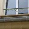 Média réf. 677 (1/2): Appuis de fenêtre en fer forgé, style moderne, modèle ba nouille