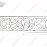 Média réf. 537 (2/2): Balcons en fer forgé, style traditionnel, modèle volutes médaillon 2