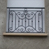 Média réf. 629 (1/9): Appuis de fenêtre en fer forgé, style traditionnel, modèle barreaux volutes 1