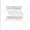 Média réf. 789 (1/1): Grille de défense en fer forgé, style divers, modèle Provençal