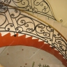Média réf. 192 (8/9): Rampe d'escalier en fer forgé, style Classique et baroque, modèle Saint Germain et variantes