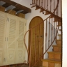 Média réf. 348 (7/12): Rampe d'escalier en fer forgé, style Design fonctionnel, modèle barreaux