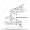 Média réf. 451 (4/5): Rampe d'escalier en fer forgé, style Floral végétal, modèle volutes et feuillages
