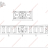 Média réf. 491 (3/3): Balcons en fer forgé, style traditionnel, modèle barreaux médaillon 2