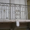 Média réf. 520 (1/2): Balcons en fer forgé, style traditionnel, modèle romane médaillon