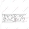Média réf. 528 (2/9): Balcons en fer forgé, style traditionnel, modèle volutes médaillon 1