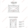 Média réf. 571 (7/8): Balcons en fer forgé, style moderne, modèle Médaillons géométriques