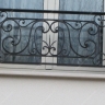 Média réf. 662 (1/2): Appuis de fenêtre en fer forgé, style traditionnel, modèle médaillon 4