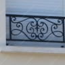 Média réf. 664 (1/1): Appuis de fenêtre en fer forgé, style traditionnel, modèle médaillon 5