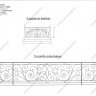 Média réf. 669 (4/5): Appuis de fenêtre en fer forgé, style traditionnel, modèle volutes 1